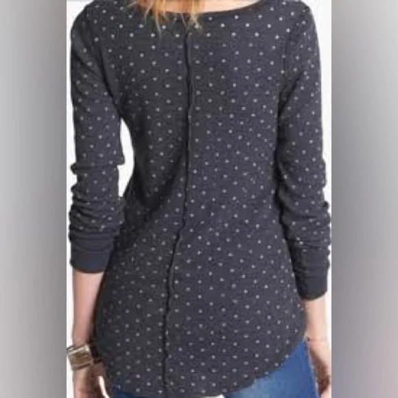 We The Free Desperate Polka Dot Thermal Top - NEW - Size Small - Picture 2 of 8